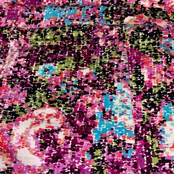 Lane Bryant’s Floral‎ A-Line Plus Travel Wear Skirt Multi Color SZ 20 - Picture 5 of 8